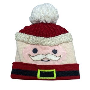 San Diego Hat Company White Santa Beanie